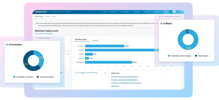 CompAnalyst platform overview